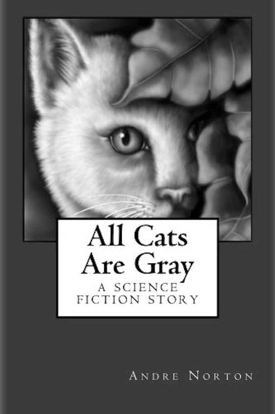 Click here to go to the Amazon page of, All Cats are Gray, written by Andre Norton.