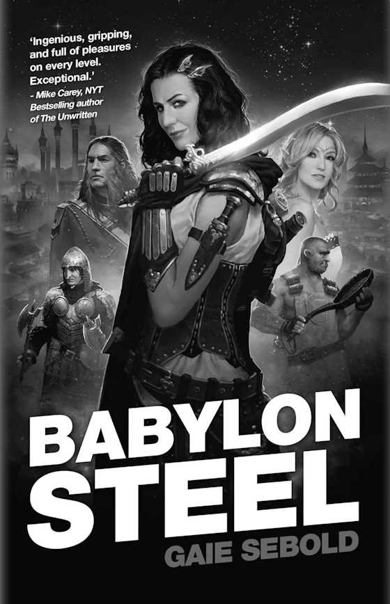 Click here to go to the Amazon page of, Babylon Steel, written by Gaie Sebold.