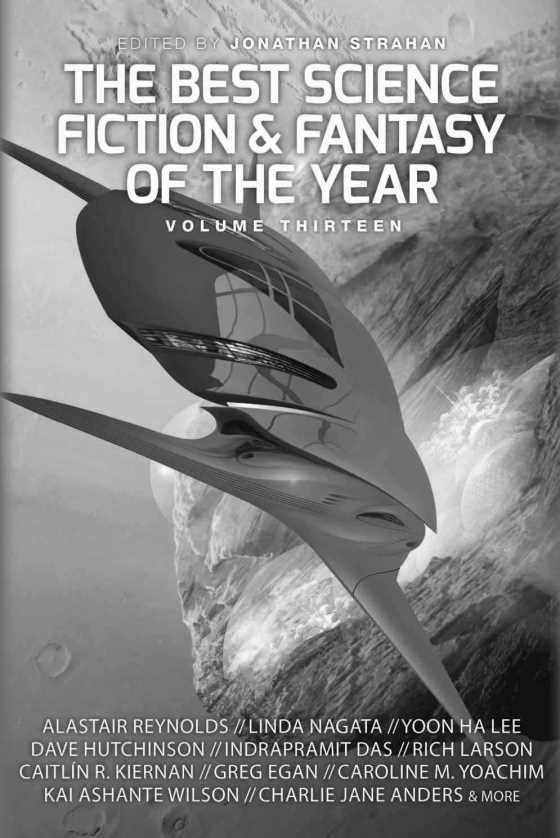 Click here to go to the Amazon page of, The Best Science Fiction and Fantasy of the Year: Vol 13, an anthology.
