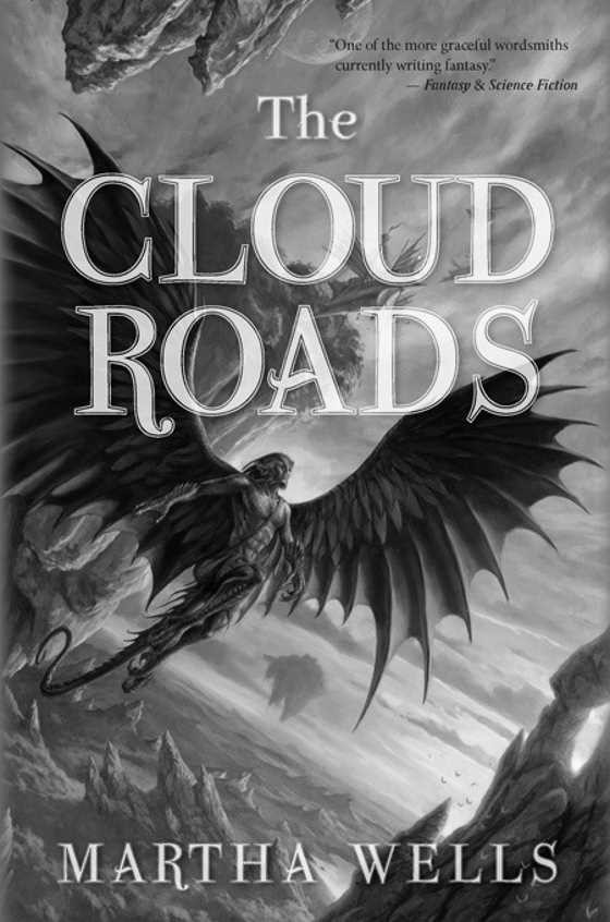 The Cloud Roads, written by Martha Wells.