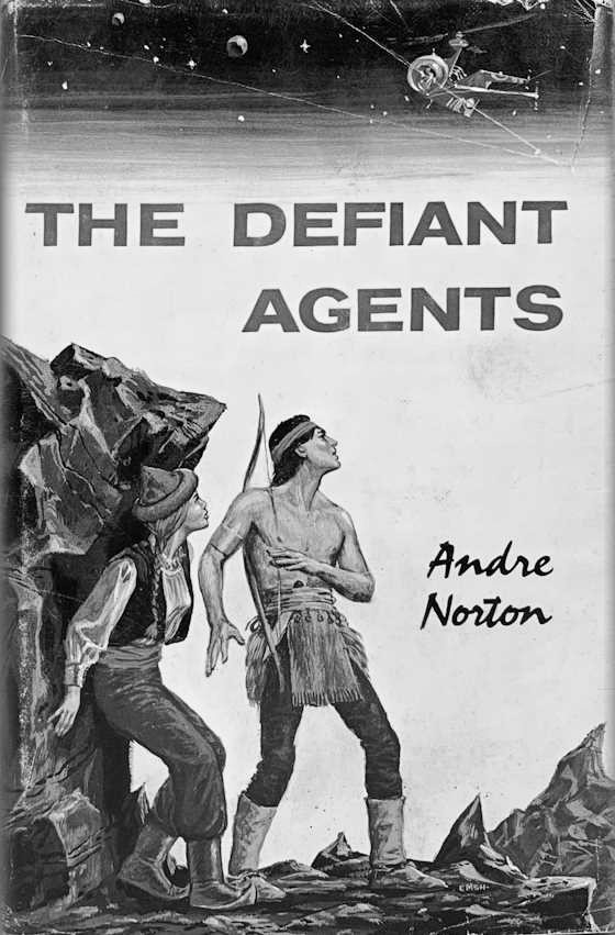 Click here to go to the Amazon page of, The Defiant Agents, written by Andre Norton.