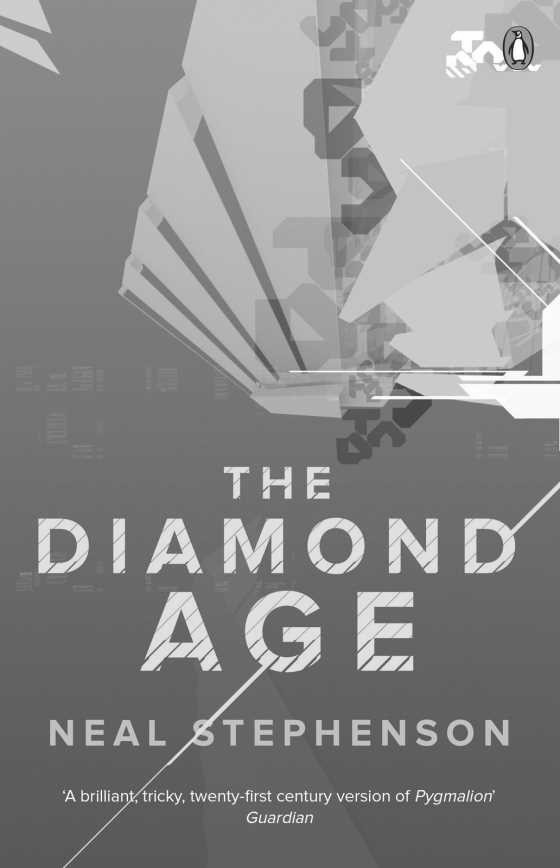 Click here to go to the Amazon page of, The Diamond Age, written by Neal Stephenson.