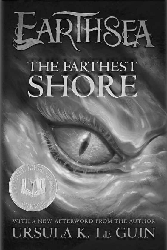 Click here to go to the Amazon page of, The Farthest Shore, written by Ursula K Le Guin.