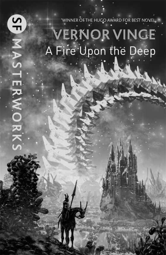 A Fire Upon the Deep, written by Vernor Vinge.