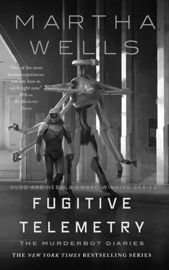 Click here to go to the Amazon page of, Fugitive Telemetry, written by Martha Wells.