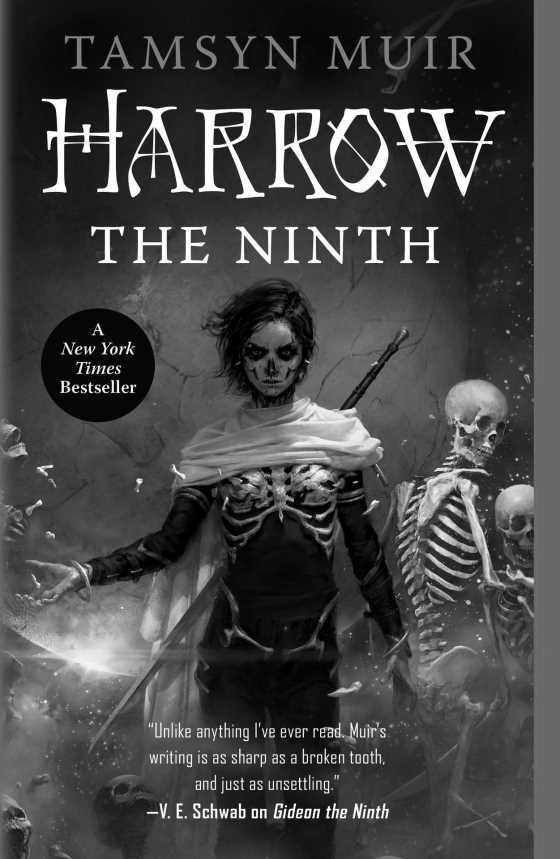 Harrow the Ninth, written by Tamsyn Muir.
