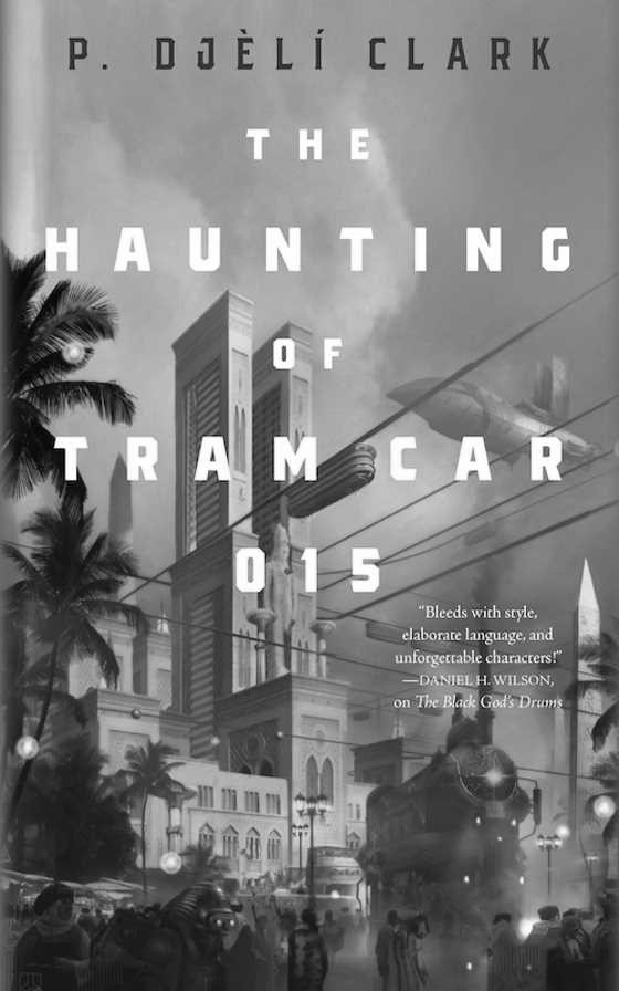 Click here to go to the Amazon page of, The Haunting of Tram Car 015, written by P Djèlí Clark.