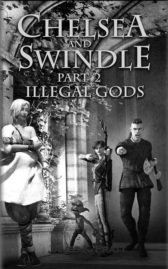 Click here to go to the Amazon page of, Illegal Gods, written by James K Pratt.