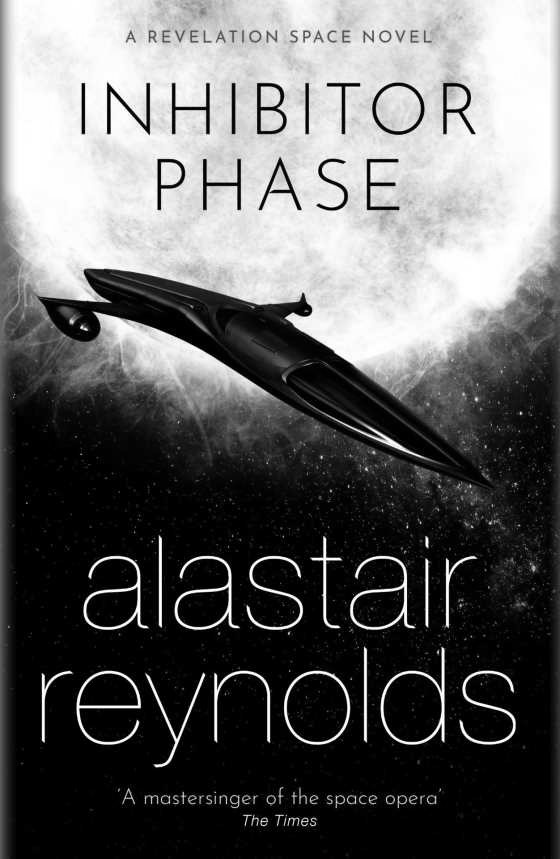 Click here to go to the Amazon page of, Inhibitor Phase, written by Alastair Reynolds.