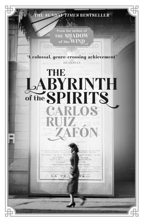 The Labyrinth of the Spirits, written by Carlos Ruiz Zafon.