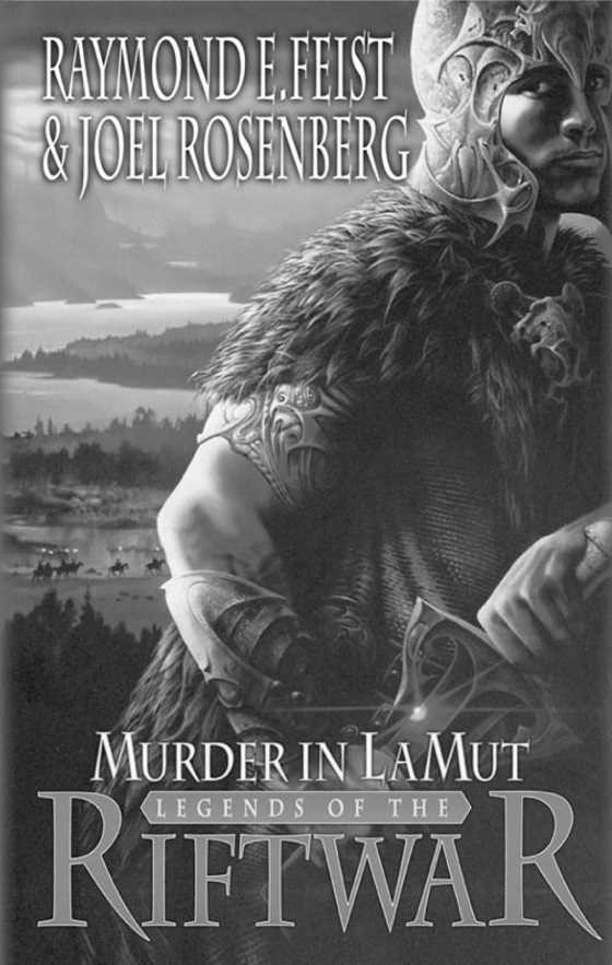 Murder in Lamut, written by Raymond E Feist and Joel Rosenberg.