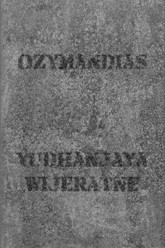 Ozymandias, written by Yudhanjaya Wijeratne.