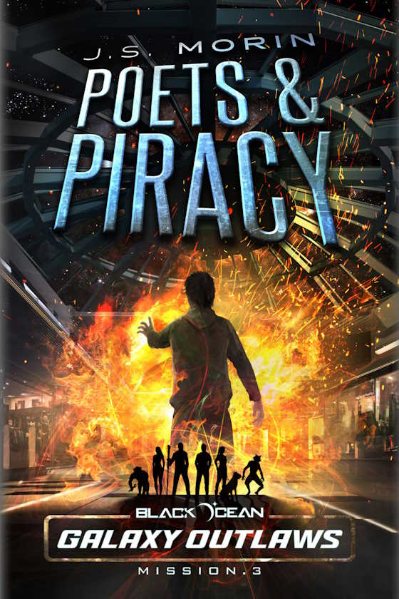 Poets and Piracy, written by J S Morin.