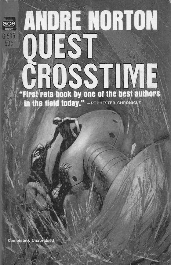 Click here to go to the Amazon page of, Quest Crosstime, written by Andre Norton.