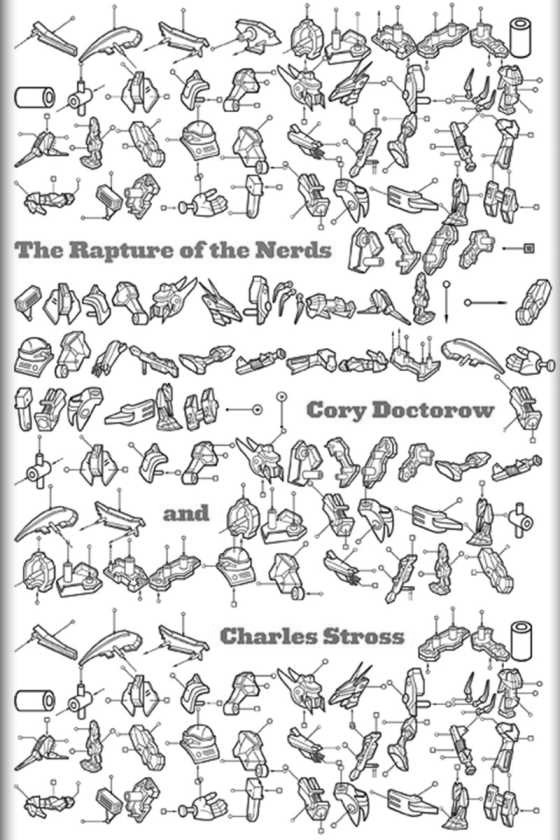 The Rapture of the Nerds, written by Cory Doctorow.