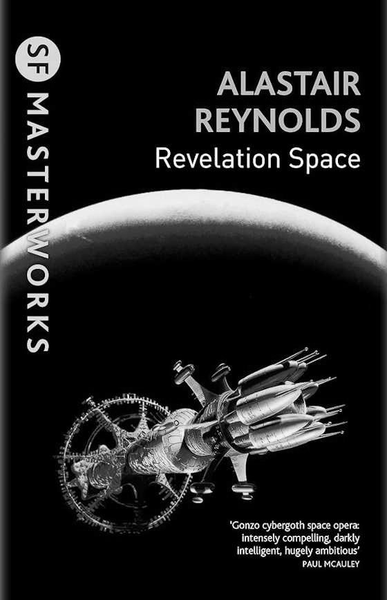 Revelation Space, written by Alastair Reynolds.