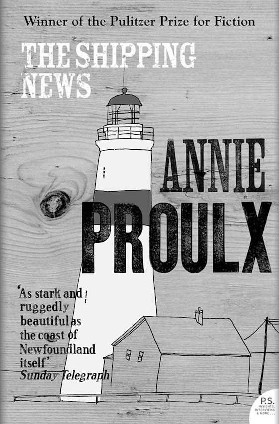 The Shipping News, written by Annie Proulx.