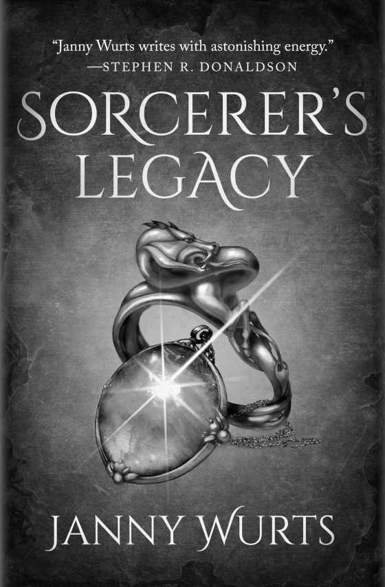 Sorcerer's Legacy, written by Janny Wurts.