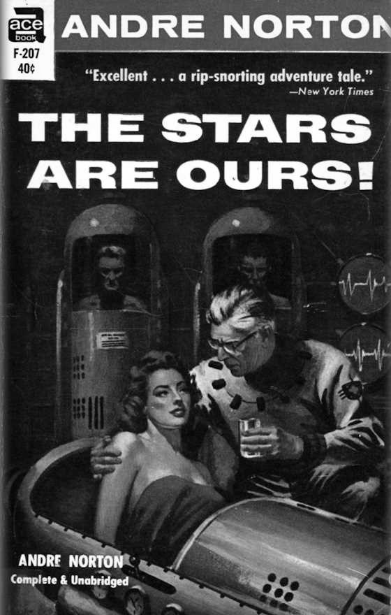 Click here to go to the Amazon page of, The Stars Are Ours, written by Andre Norton.