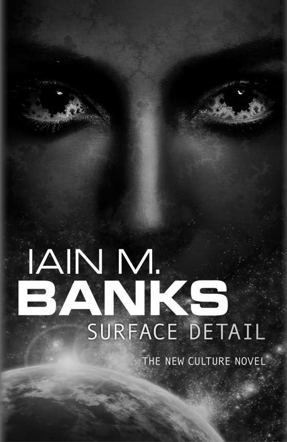 Click here to go to the Amazon page of, Surface Detail, written by Iain M Banks.