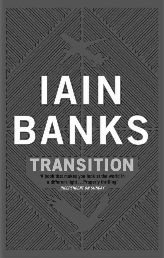 Click here to go to the Amazon page of, Transition, written by Iain M Banks.