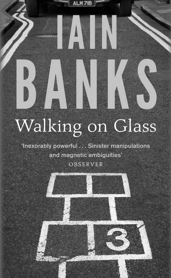 Click here to go to the Amazon page of, Walking on Glass, written by Iain Banks.
